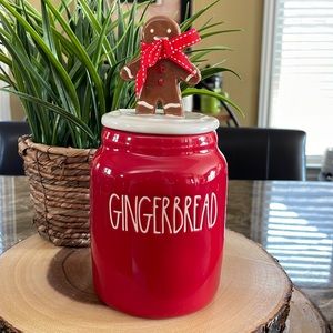 New Rae Dunn Gingerbread canister